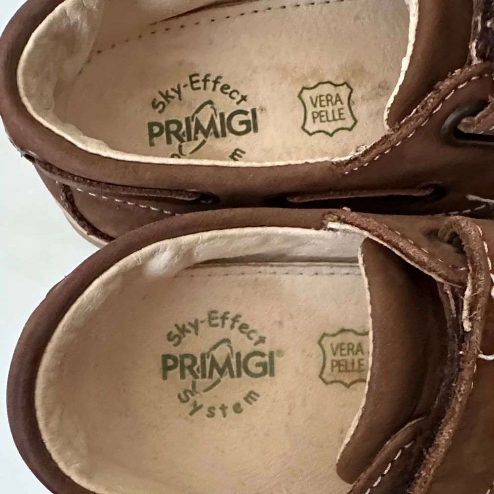 Primigi Brown Kids Moccasins